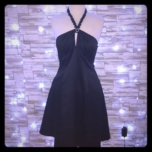 Silk black dress